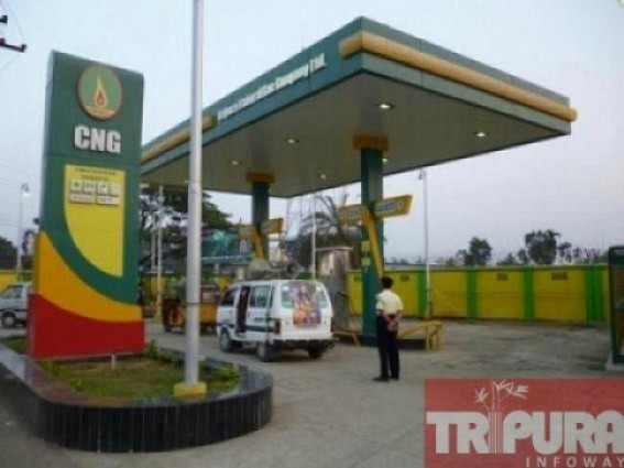 Cashless Economy kicks off in Tripura CNG Stations 